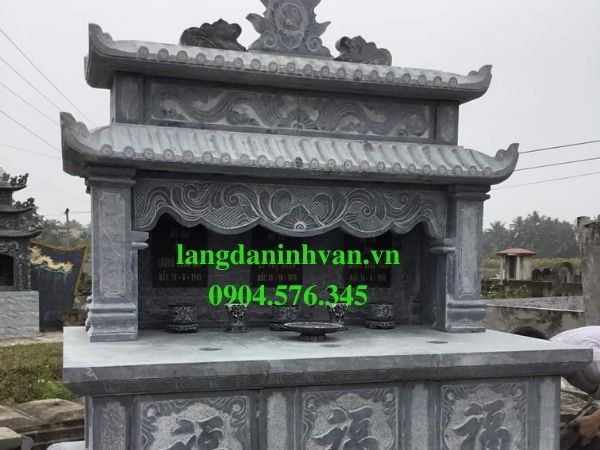 Những mẫu mộ đá đôi đẹp dành cho song thân phụ mẫu