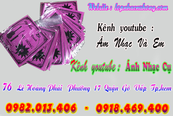 Địa chỉ cửa hàng bán dây đàn tranh nguyên bộ và bán lẻ tại gò vấp, sg