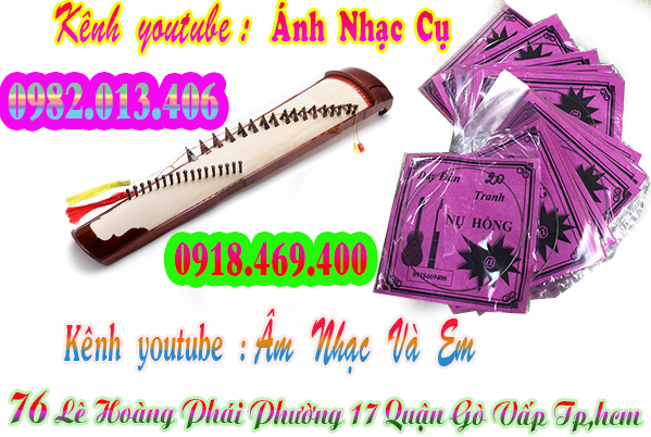 Địa chỉ cửa hàng bán dây đàn tranh nguyên bộ và bán lẻ tại gò vấp, sg