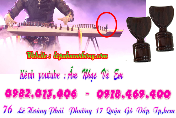 Nơi bán trục vặn lên dây đàn tranh, phụ kiện đàn tranh tại gò vấp