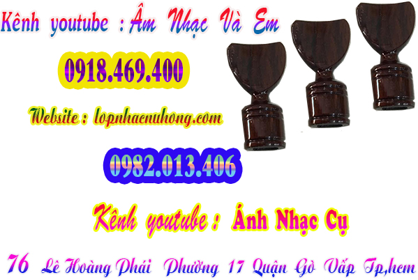 Nơi bán trục vặn lên dây đàn tranh, phụ kiện đàn tranh tại gò vấp