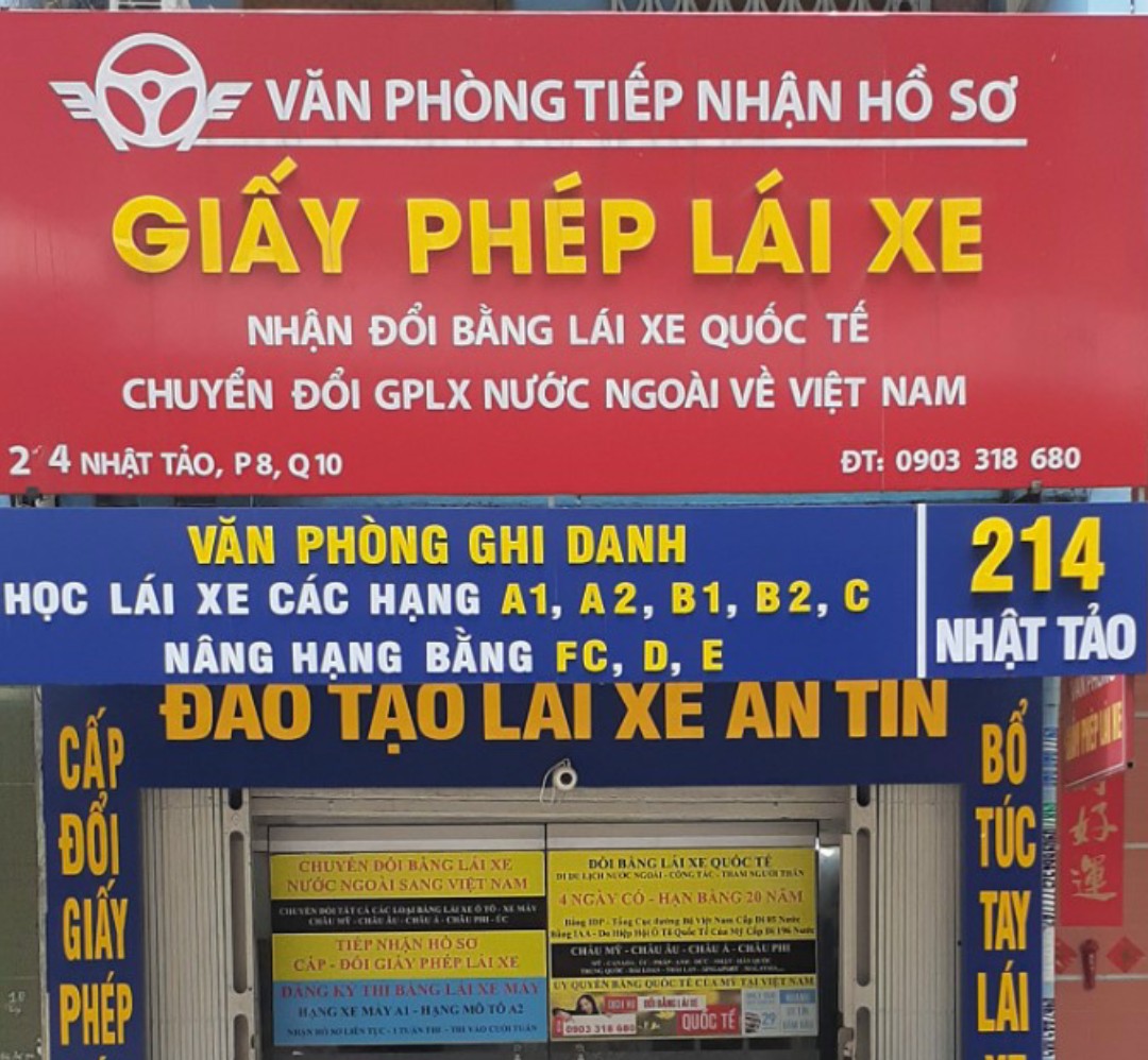 Dịch Vụ Tư Vấn Cấp Đổi Ô Tô Xe Máy Tại TpHCM