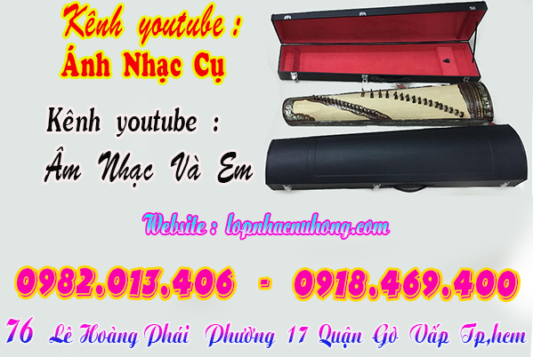 Cửa hàng bán hộp đàn tranh, phụ kiện đàn tranh tại gò vấp, tphcm, hcm
