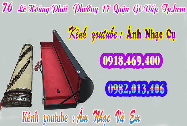 Cửa hàng bán hộp đàn tranh, phụ kiện đàn tranh tại gò vấp, tphcm, hcm