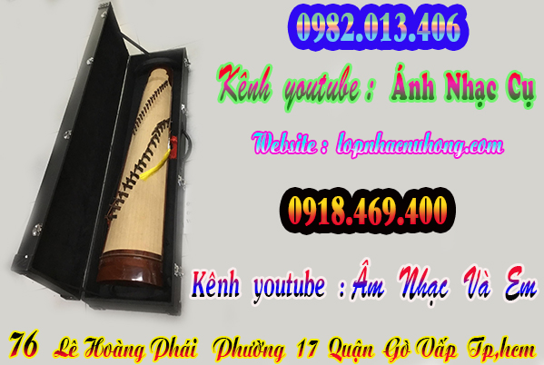 Cửa hàng bán hộp đàn tranh, phụ kiện đàn tranh tại gò vấp, tphcm, hcm