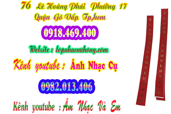 Chỗ bán giấy dán tên nốt đàn tranh tại gò vấp, tphcm, sài gòn, hcm