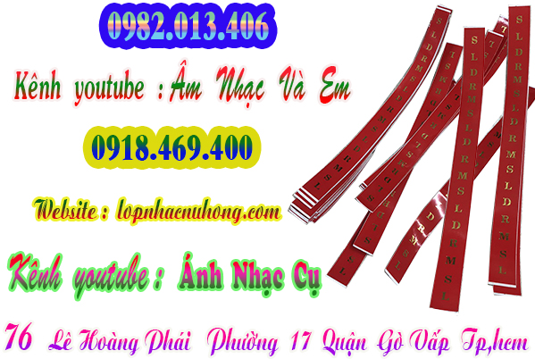 Chỗ bán giấy dán tên nốt đàn tranh tại gò vấp, tphcm, sài gòn, hcm