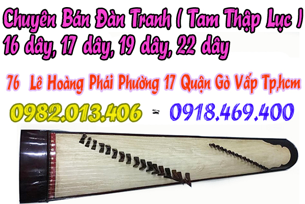 Cửa hàng bán và cho thuê đàn tranh tại sài gòn, gò vấp, tphcm