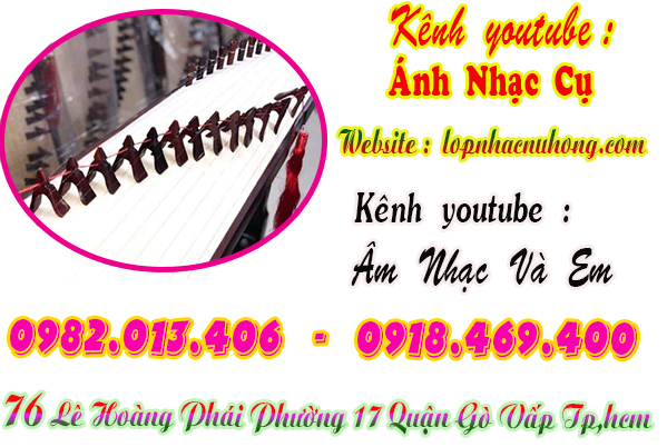 Shop bán nhạn đàn tranh, phụ kiện đàn tranh tại gò vấp, tphcm, sài gòn
