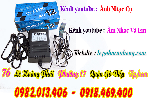 Cửa hàng bán adapter ( cục nguồn ) đàn organ tại gò vấp, tphcm, hcm