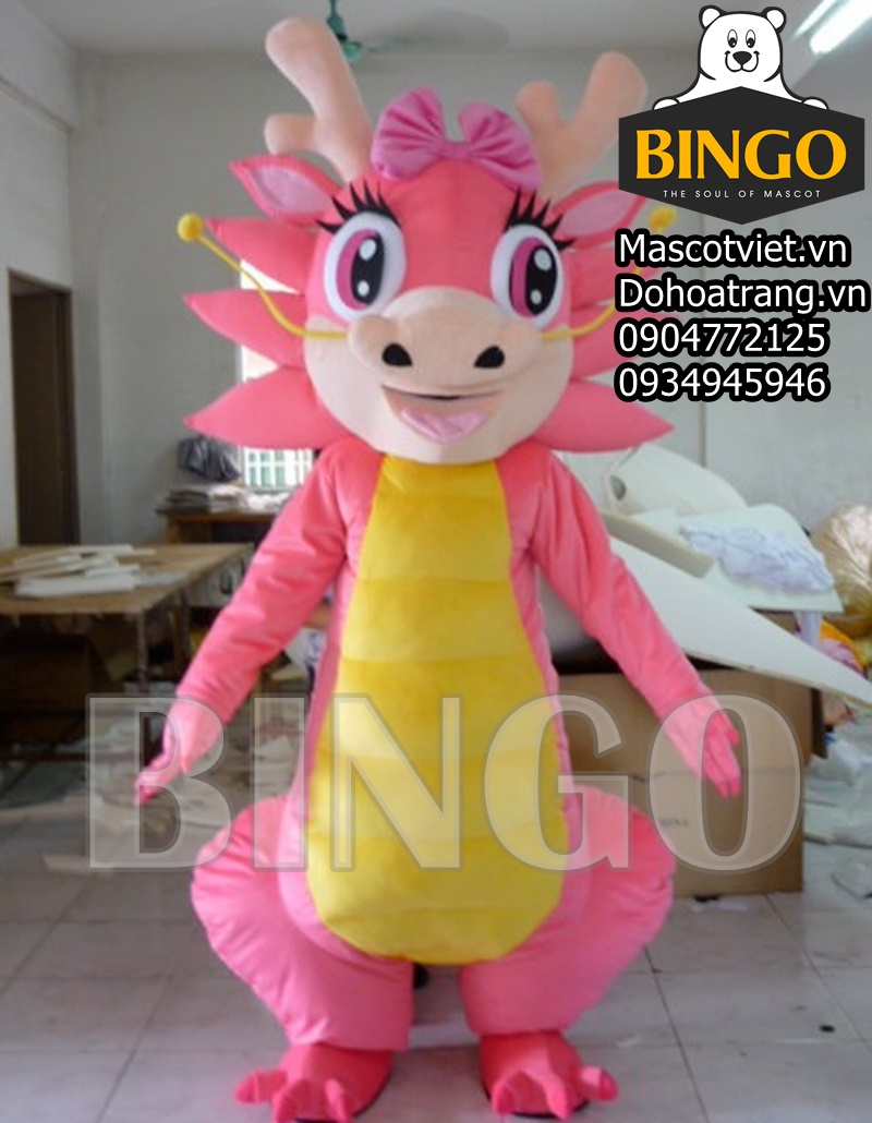 Cho thuê mascot con rồng Tphcm-May mascot con rồng