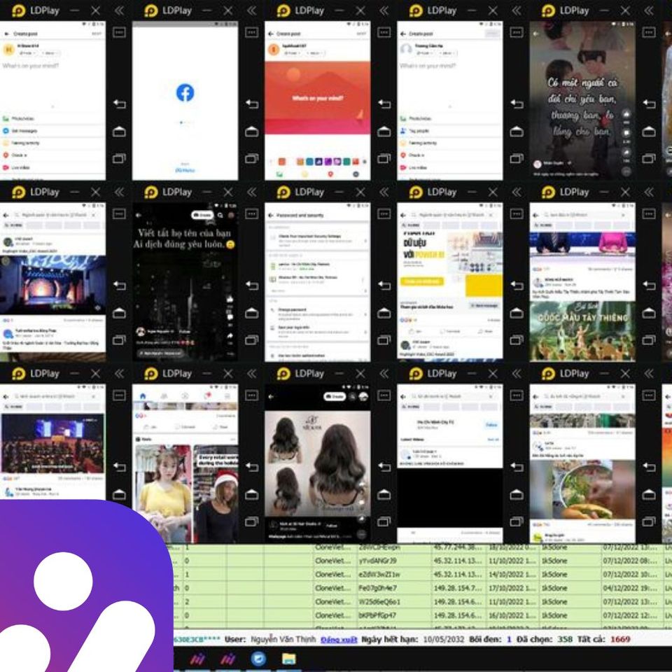 Phần mềm Marketing online trên Facebook, Twitter, Instagram