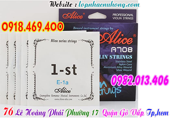 Cửa hàng bán và nhận thay dây đàn violin tại gò vấp, tphcm, sài gòn