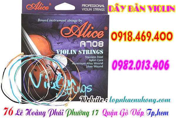 Cửa hàng bán và nhận thay dây đàn violin tại gò vấp, tphcm, sài gòn