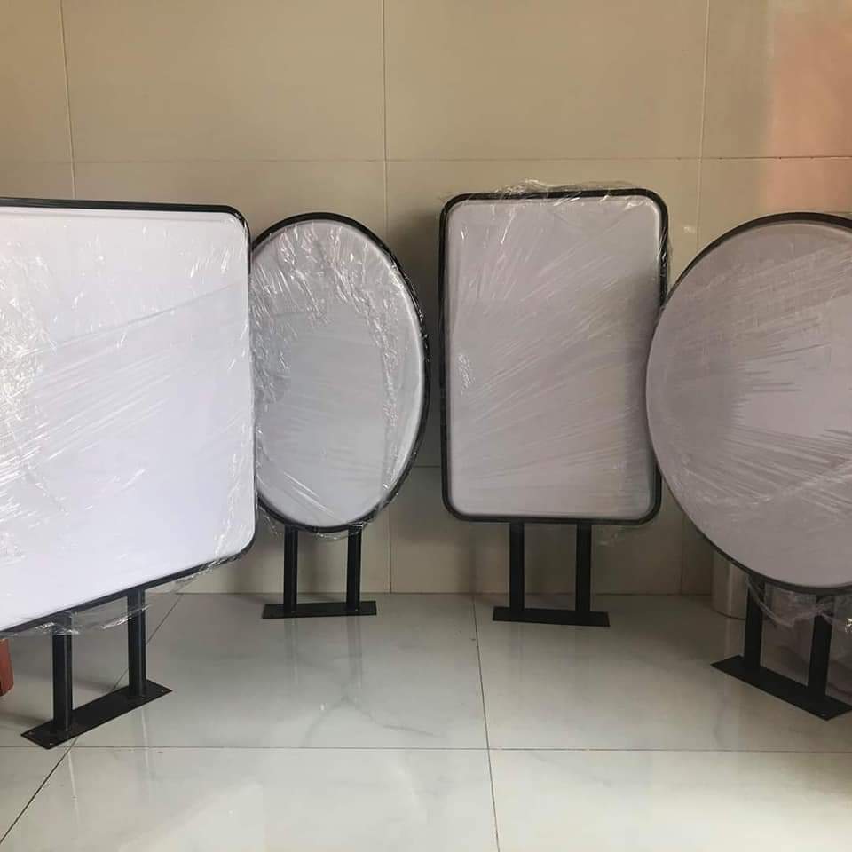 Dịch vụ làm biển quảng cáo online, biển chữ nổi, biển đồng inox mica..