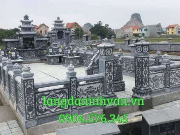 Các mẫu khu lăng mộ đẹp _ hợp phong thuỷ