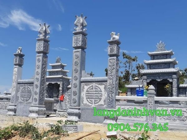 Các mẫu khu lăng mộ đẹp _ hợp phong thuỷ