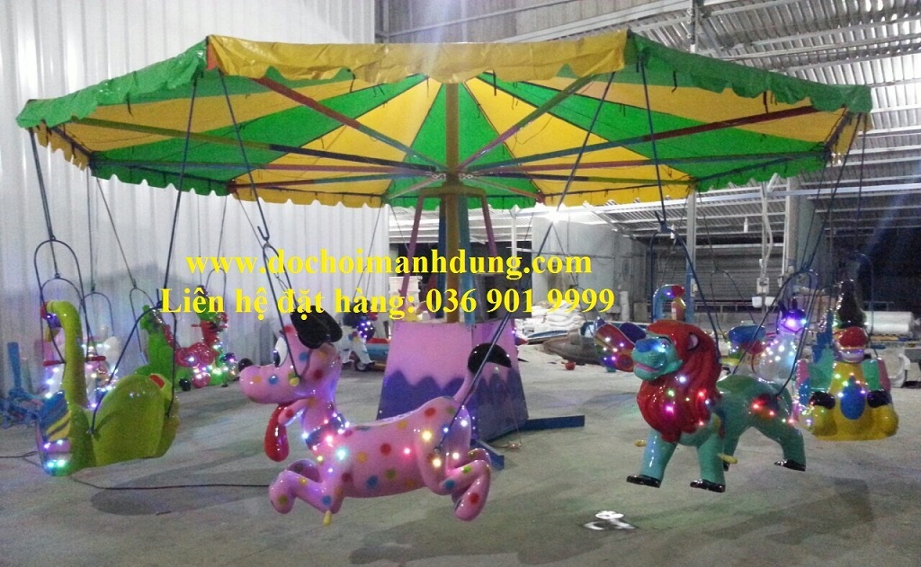 Trò chơi đồ chơi xe lửa điện công viên, xe điện đụng, bập bênh