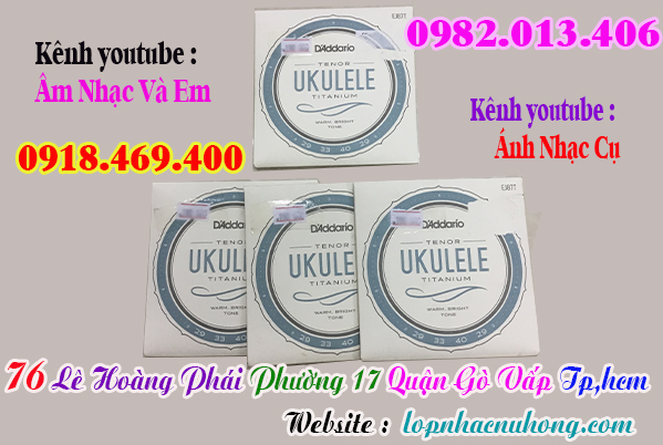 Địa chỉ cửa hàng bán dây đàn ukulele tại gò vấp, tphcm, sài gòn, hcm