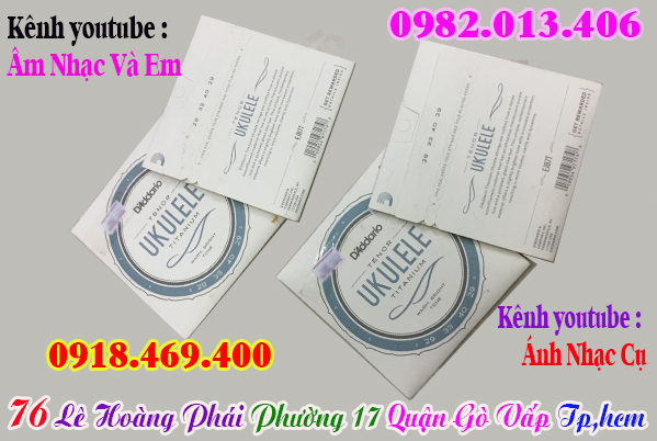 Địa chỉ cửa hàng bán dây đàn ukulele tại gò vấp, tphcm, sài gòn, hcm
