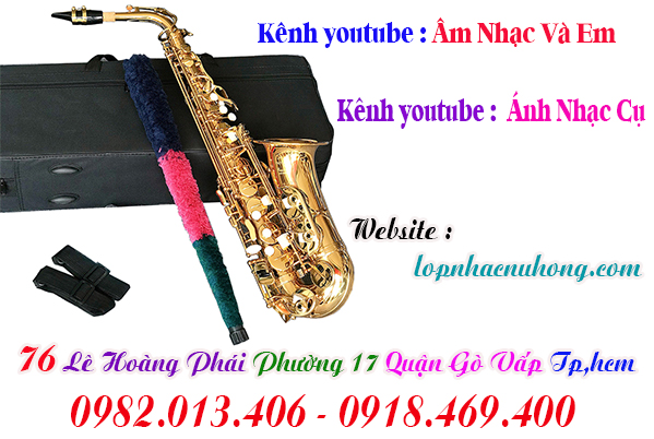 Địa chỉ nơi bán kèn saxophone alto, saxophone tenor tại gò vấp, tphcm