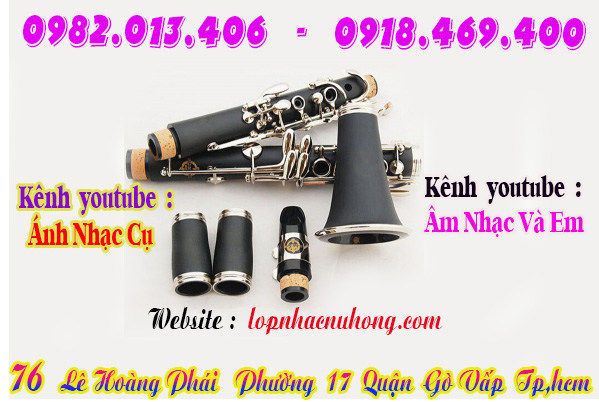 Địa chỉ nơi bán kèn clarinet tại gò vấp, tphcm, sài gòn, hcm