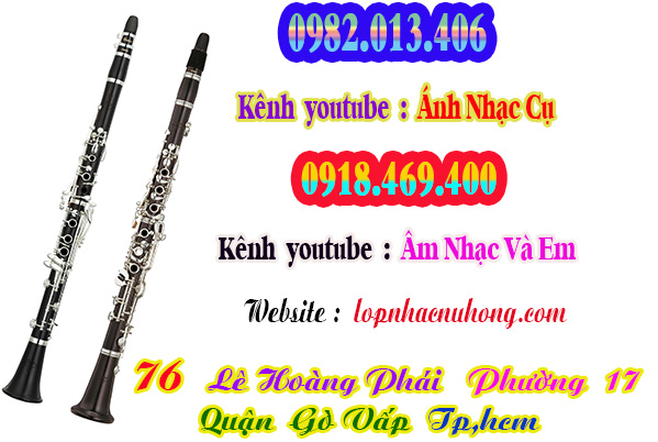 Địa chỉ nơi bán kèn clarinet tại gò vấp, tphcm, sài gòn, hcm