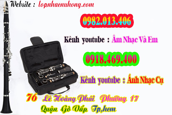 Địa chỉ nơi bán kèn clarinet tại gò vấp, tphcm, sài gòn, hcm