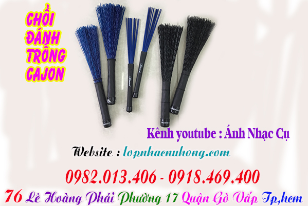 Chỗ bán chổi đánh trống cajon tại gò vấp, sài gòn, tphcm