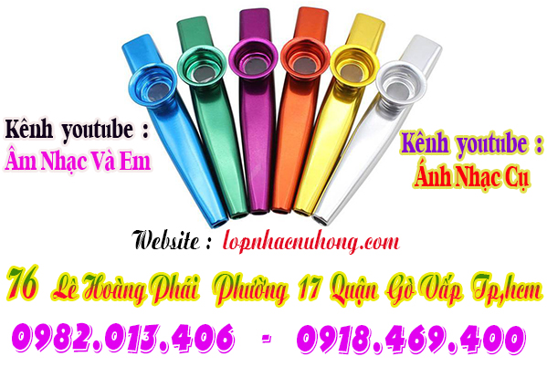 Shop bán kèn kazoo tại gò vấp, tphcm, hcm, sài gòn