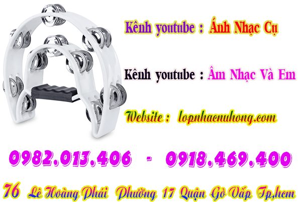 Chỗ bán trống lắc tambourine tại gò vấp, sài gòn, tphcm