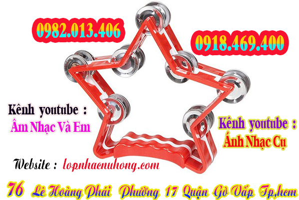 Chỗ bán trống lắc tambourine tại gò vấp, sài gòn, tphcm