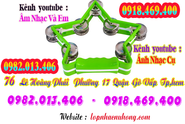 Chỗ bán trống lắc tambourine tại gò vấp, sài gòn, tphcm