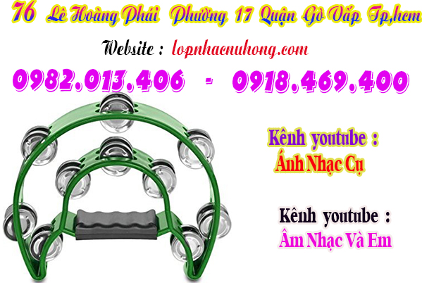 Chỗ bán trống lắc tambourine tại gò vấp, sài gòn, tphcm