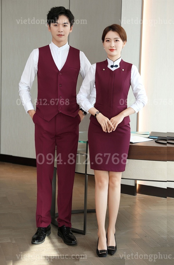 Xưởng may gile nữ đồng phục thời trang, cao cấp, giá tốt