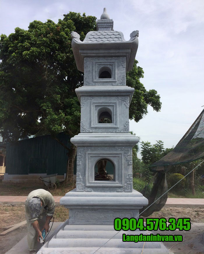 Những mẫu mộ tháp đá đẹp lắp đặt tại sài gòn