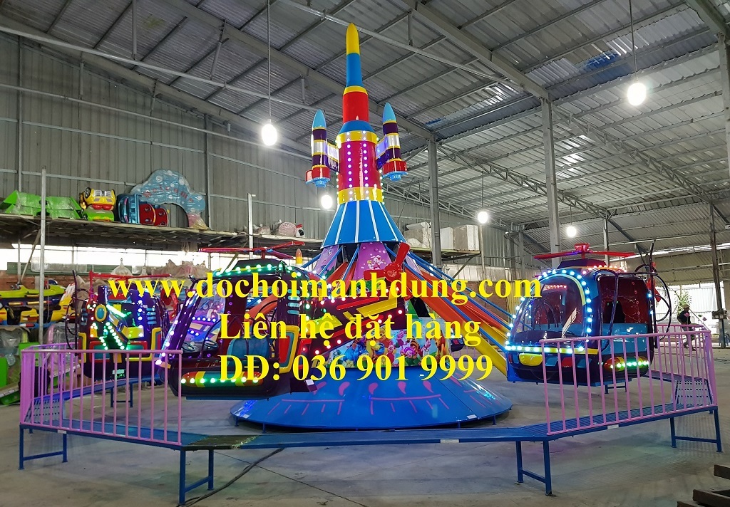 Trò chơi máy bay thủy lực, máy bay ben thủy lực,đu quay đảo trực thăng