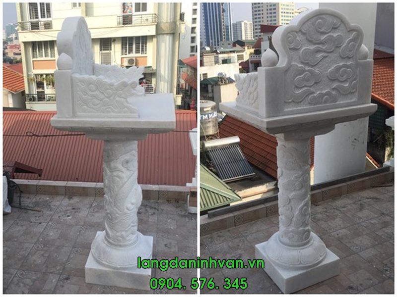 30+mẫu bàn thờ thiên đẹp bằng đá tự nhiên