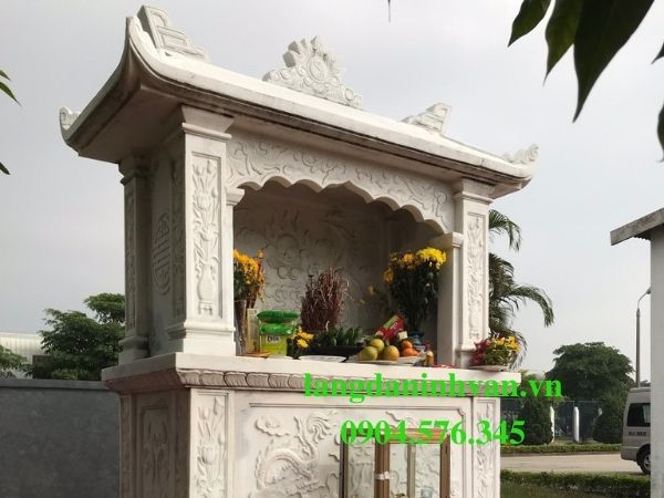 30+mẫu bàn thờ thiên đẹp bằng đá tự nhiên