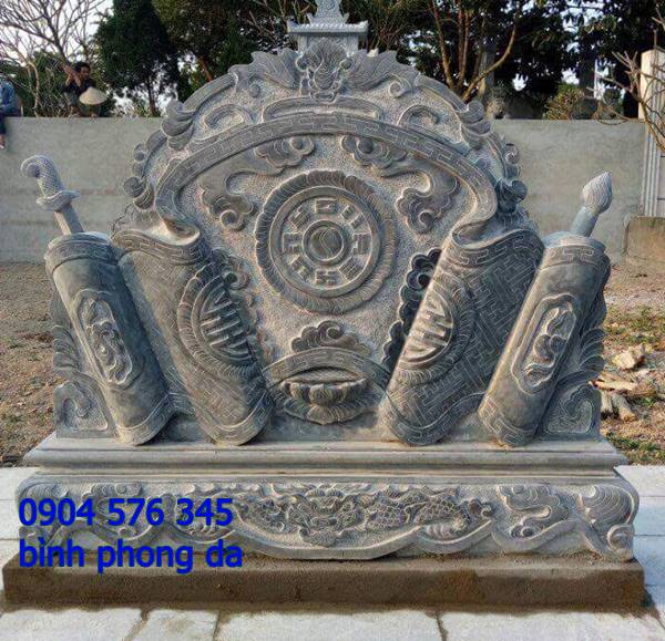 25+ mẫu bức bình phong bằng đá đẹp_chạm khắc tinh xảo