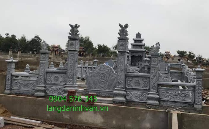 15+ mẫu khu lăng mộ đẹp bằng đá tự nhiên
