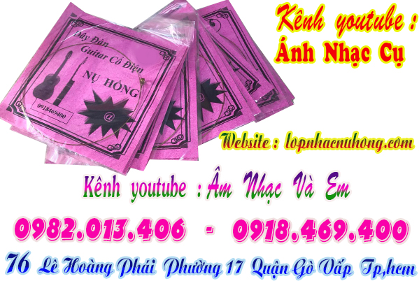 Địa chỉ nơi bán dây đàn guitar điện phím lõm ( cổ điện ) tại gò vấp