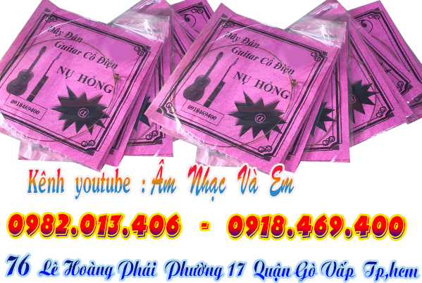 Địa chỉ nơi bán dây đàn guitar điện phím lõm ( cổ điện ) tại gò vấp
