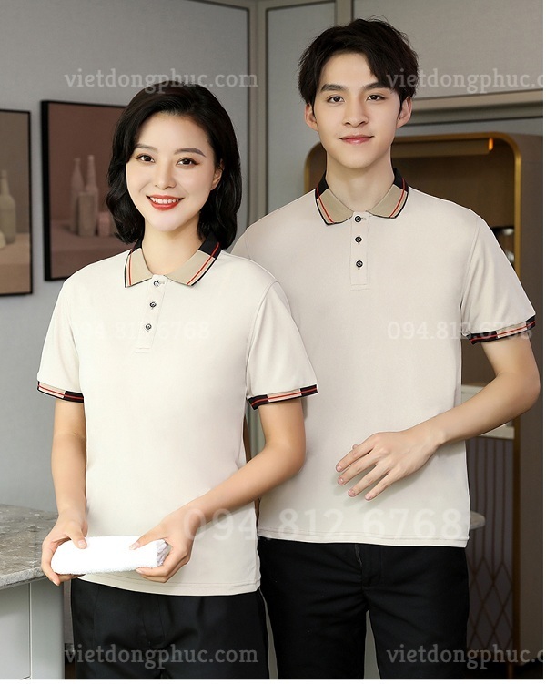 Xưởng may đồng phục tạp vụ chuyên nghiệp, chất lượng