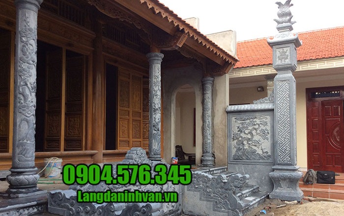 10+ mẫu cột  hiên  đá đẹp  nhất  hiện  nay