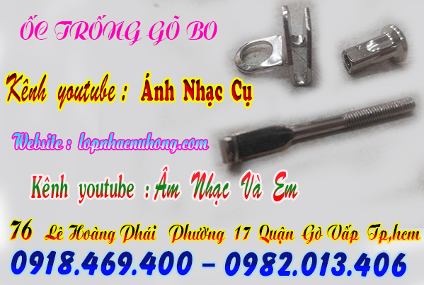 Địa chỉ chỗ bán ốc trống gõ bo, trống lắc tay, tambourine tại gò vấp