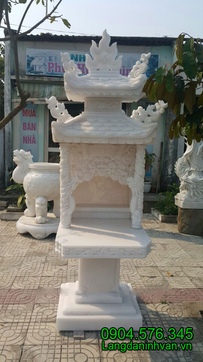 Bàn thờ thiên đẹp được lắp đặt  tại sài gòn