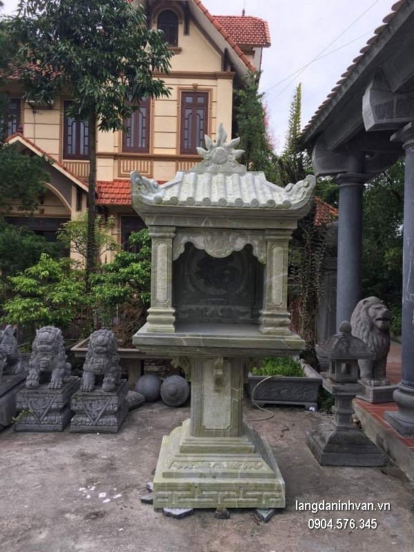 Bàn thờ thiên đẹp được lắp đặt  tại sài gòn
