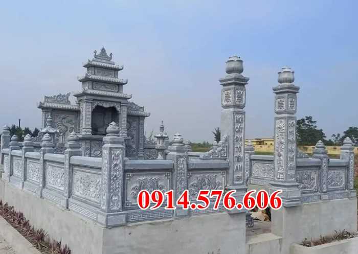0029 lăng mộ đá đôi song thân phu thê đẹp bán kon tum