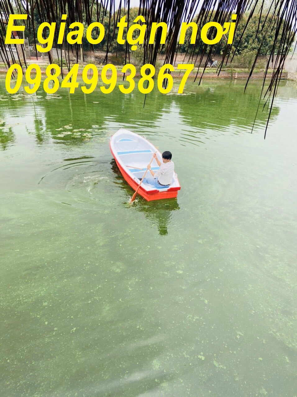 Thuyền Composite du lịch câu cá 3m6 ,4m5